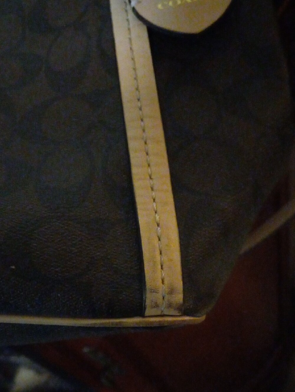 Coach   XL vintage leather tote - Picture 5 of 9